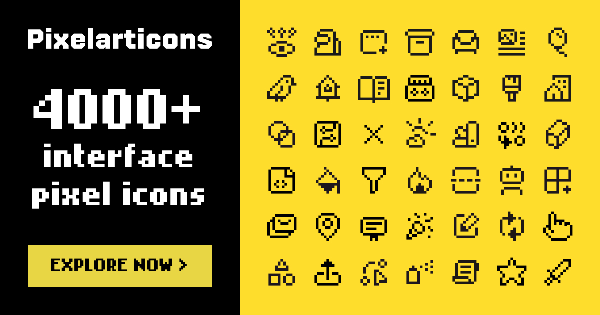 Pixelarticons preview